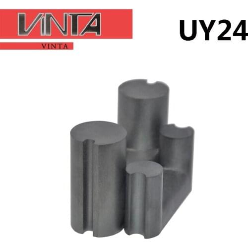 1Piece Magnetic core UY24 20U type Mn-Zn ferrite high frequency soft magnetic PC40 material high power inductance transformer