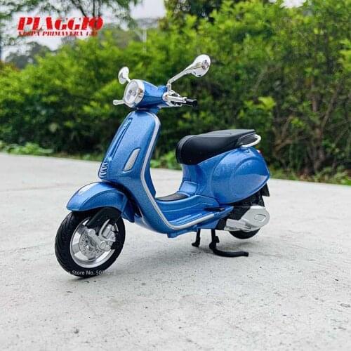 Maisto 1:12 Piaggio Vespa Primavera 150 Die-cast alloy motorcycle model car models collection gift toy tool