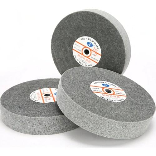 Metal polishing wheel 250*50mm 7p Nylon Fiber polishing wheel Abrasive disc Grinding wheel