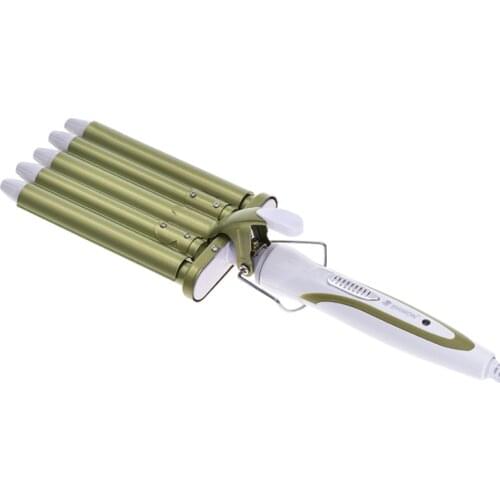 Professional hair curler wand curling iron hair styling tools hair styler tongs corrugation 5 barrels wave hair crimper electric