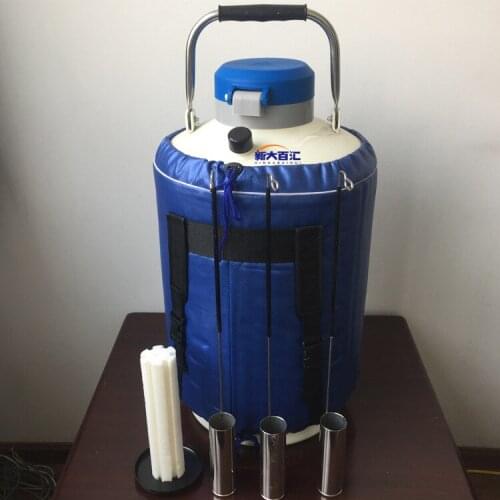 Xinda Parkway Liquid Nitrogen Tank 2L/6/10L/15/20L/30L Liquid Nitrogen Biological Container Portable Liquid Nitrogen Tank
