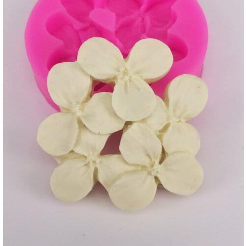 3-leaf Flower Silicone Mold Aromatherapy Plaster Mold Silicone Mold