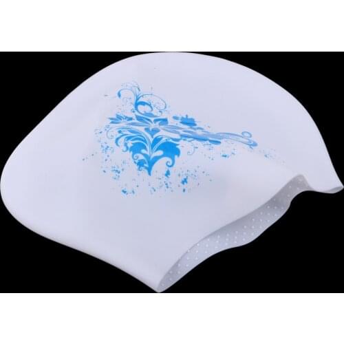 Silicone Swim Cap - Swimming Bathing Hat for Adults Kids Woman and Men - Multiple Colors
