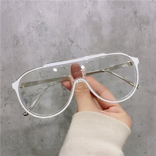 New fashion super windproof big trend CE crystal plastic PC sunglasses men and women sunglasses