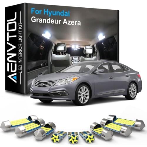 AENVTOL Canbus Interior Lights LED For Grandeur Azera XG TG HG IG 1998-2002 2008 2009 2010 2011 2013 2014 2016 Car Accessories