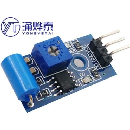 YYT 2PCS Normally closed vibration sensor module Alarm sensor module SW-420