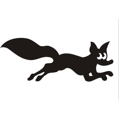 Fox Funny Animal Car Vinyl Sticker Decal Truck Bumper Laptop Removable Gift FAC Boat Motorbike AUTO Wall Graphic New Decor Style