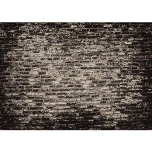 Black Brick Wall Photography Backdrop Photo Background Vinyl Cloth 3D Customize for Baby Children Photo Studio Photoshoot