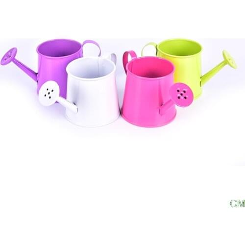 1pc Andy Color Mini Sprinkler Home Garden Indoor Vintage Flower Metal Arrangement Succulent Planting Pot Watering Iron Pott X9N0