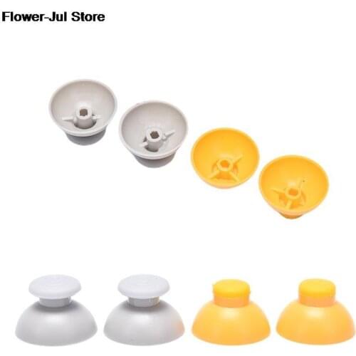 2pcs Replacement Analog Joystick Thumb Stick Silicone Cap for NGC GC Controller