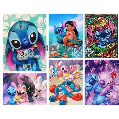 Diamond Painting New Product Cartoon Pattern 5D Diamond Inlaid Diamond Embroidery Full Cross Stitch Kits for Home Decoration