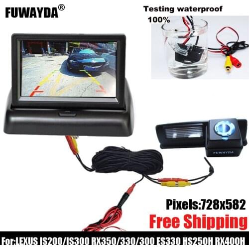 Car camera!! SONY CHIP CCD CAR REAR VIEW REVERSE Parking CAMERA FOR LEXUS IS200/IS300 RX350/330/300 ES330 HS250H RX400H