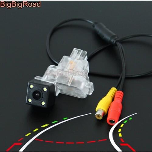 BigBigRoad Car Intelligent Parking Tracks Camera FOR Mazda 6 Mazda6 M6 Sedan 2013~2017 HD Car Back up Reverse Rear View Camera
