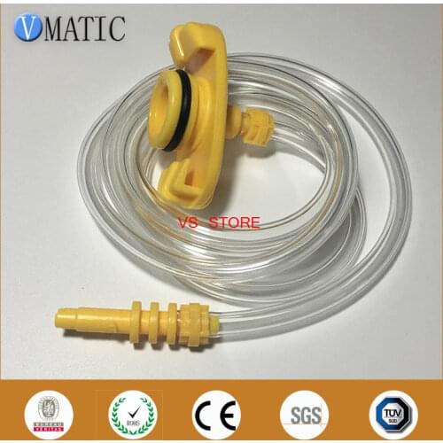 Free Shipping New 10cc 10ml Dispensing Needle Tip Syringe Barrel Valve Robot Adapter