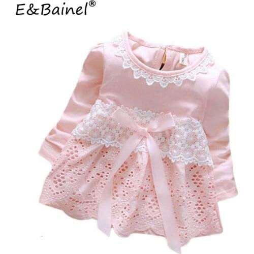 Повседневные платья для малышек E&BAINEL China At AliExpress