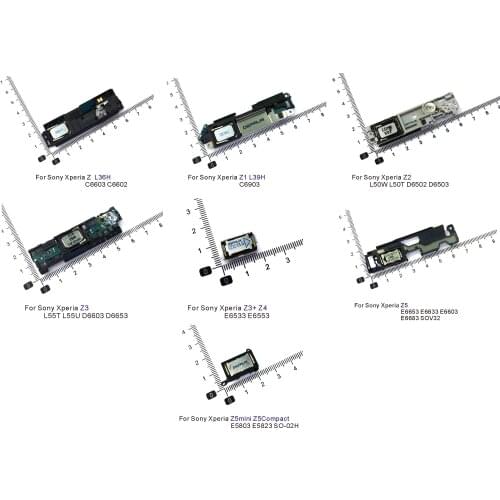 For Sony Xperia Z Z1 Z2 Z3 Z3+ Z4 Z5 Z5 mini Compact L36H L39H Loud Speaker Buzzer Ringer Flex Loudspeaker Assembly Flex Cable