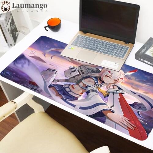 Azur lane Gaming Mouse Pad Mousepad Large XL Keyboard Desk Mouse Mat For Laptop Rubber Play Mat Anti-slip