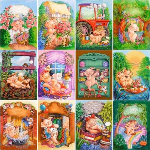 DIY Painting Diamond Mosaic Canvas Embroidery Cross Stitch Full Drill Special Shape Rhinestone Hotel Decor Paintings On The Wall