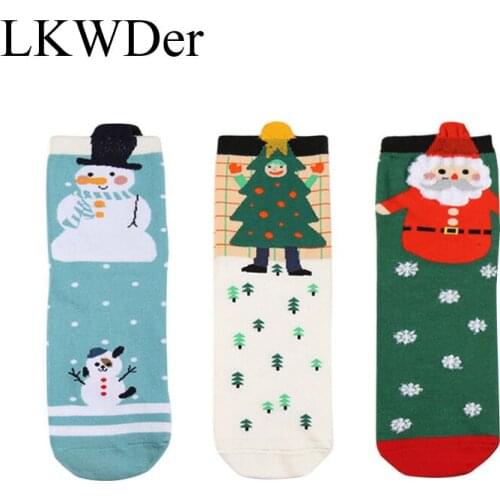 LKWDer Women's High Socks