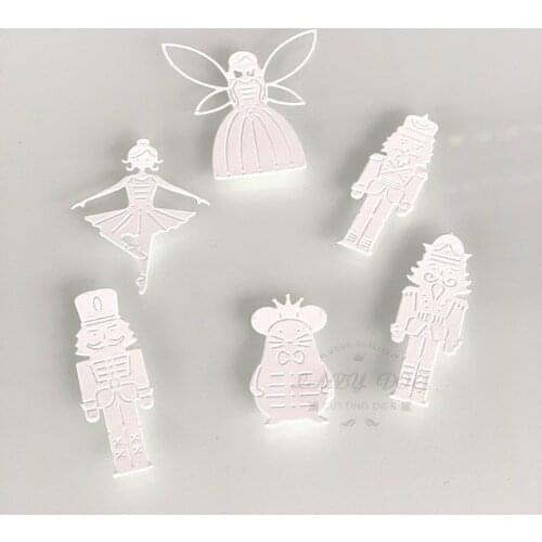 Cartoon Doll Series Metal Cutting Dies Scrapbooking Stencil DIY Decorative Craft Embossing Die Cuts Card Making New Dies For 20