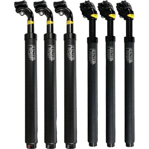 MTB Road Bike shock absorber Seatpost 27.2/30.9/31.6*350mm Aluminum alloy seat tube Adjustable saddle pole rod bike Accessories