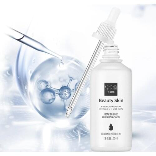 100ML Hyaluronic Acid Serum Facial Acido Hialuronico Bioaqua Essence Hyaluronik Asit Skin Face Serum Beauty Moisturizer