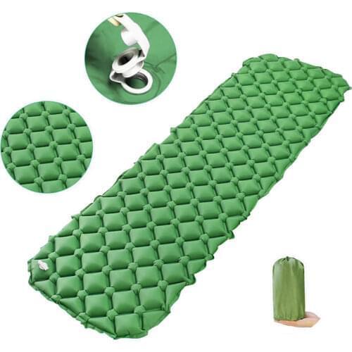 Camping Air matt mat Ultralight Inflatable mattress in tent hiking trekking Portable Travel Folding bed sleeping pad