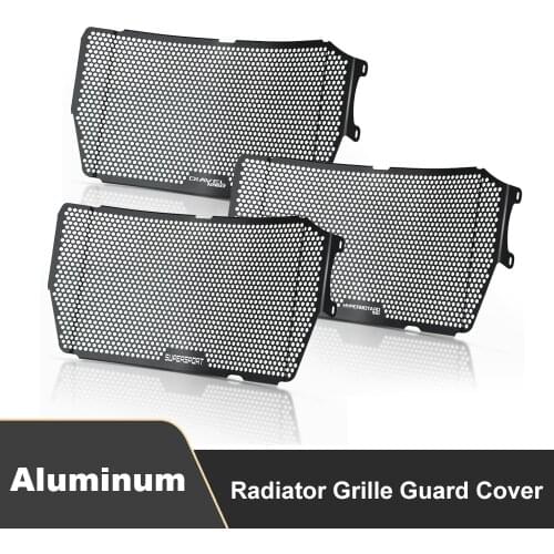 Motorcycle Radiator Grille Guard Cover For Ducati Monster 821 Dark Stripe 1200 R S Diavel 1260 Super Sport 950 S Hypermotard 950