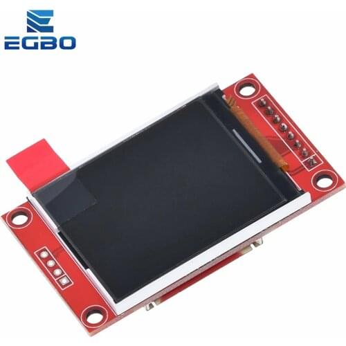 1PCS EGBO 1.8 inch TFT LCD Module LCD Screen Module SPI serial 51 drivers 4 IO driver TFT Resolution 128*160