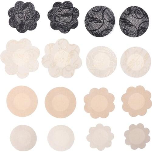 10pcs Womens Men Invisible Breast Lift Cover On Bra Nipple Stickers Chest Stickers Adhesive Bra Nipple Covers Accessories