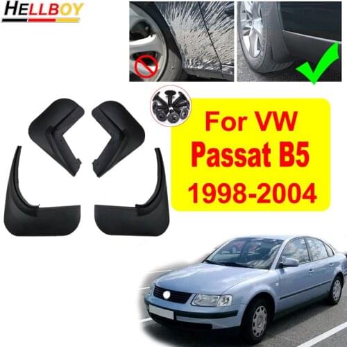 4pcs Car Mud Flaps For VW Passat B5 B5.5 Sedan 2004 1998-2003 Front Rear Mudguards Fender Splash Guard Auto Accessories