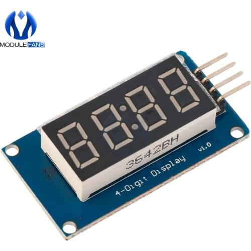 0.36" 4 Digit TM1637 LED Display Module for Arduino DIY 0.36 inch LED Indicator Board Time Clock Module