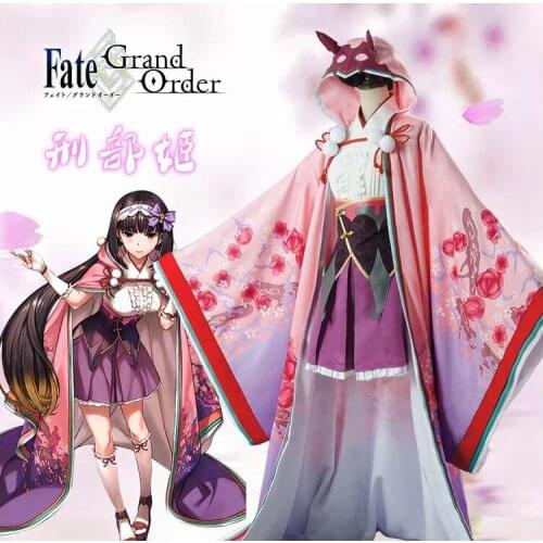 Anime Cosplay Costume Fate/Grand Order FGO Osakabehime Upgraded Gorgeous Dress Z