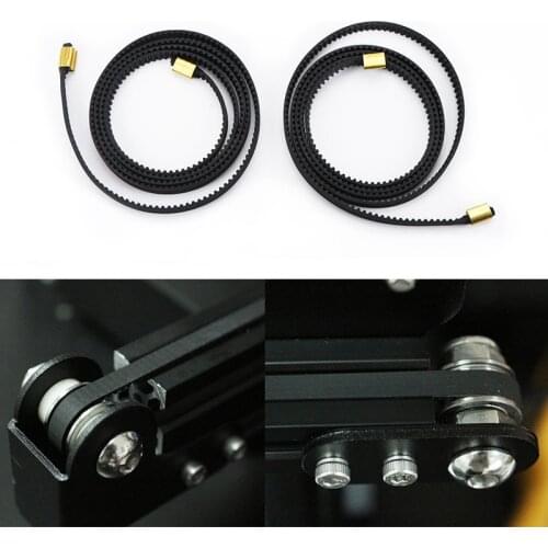 Ender-3 CR-10 X+Y Synchronous belt GT2-6mm Closed-loop Timing Belt For Creatity Ender CR-10 S4 S5 Ender-5 Plus 3D printer parts