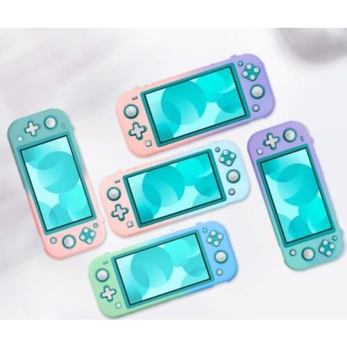 Gradient Color Cover For Nintend Switch Lite PC Hard Cover Shell NS Protective Hard Case Game Console Case Switch Accessories