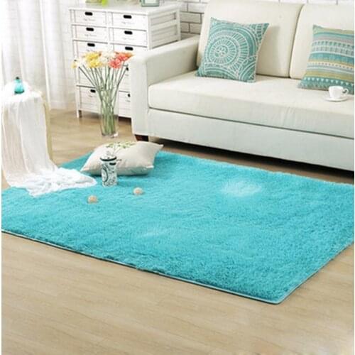 Good Soft Shaggy Carpet For Living Room European Home Warm Plush Floor Rugs fluffy Mats Kids Room Faux Fur Area Rug