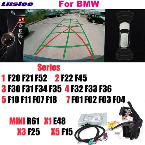 Liislee Reversing Camera Interface Backup Original Monitor Upgrade For BMW 1 2 3 4 5 7 MINI X1 X3 X5 CIC NBT EVO