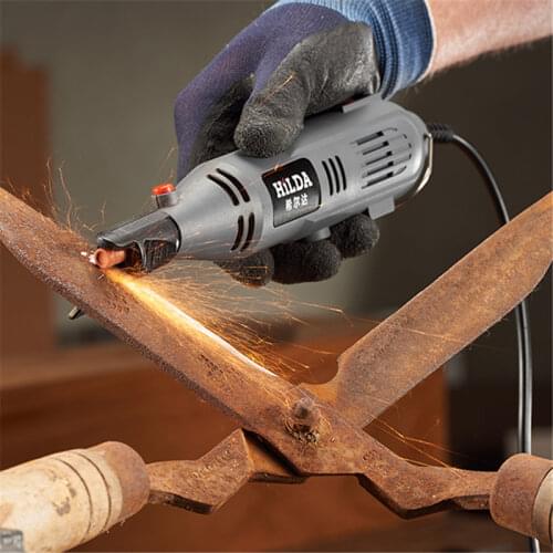 HILDA Saw Sharpening Attachment Lawn Mower and Garden Tool Sharpener Guide Drill Adapter for Dremel drill Rotary accessories