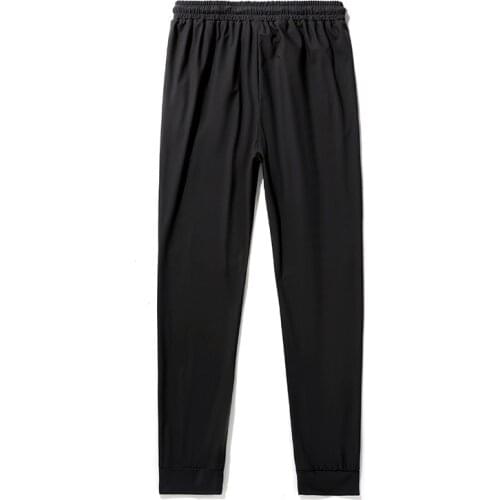 Men Pants 2021 New Summer Streetwear Mens Brand Thin Toe Casual Pants Stretch Ice Silk Quick-drying Sports Pants Plus Size 8XL