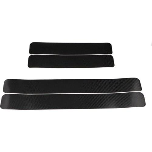 Car Door Carbon Fiber Sticker Door Scratch Strip