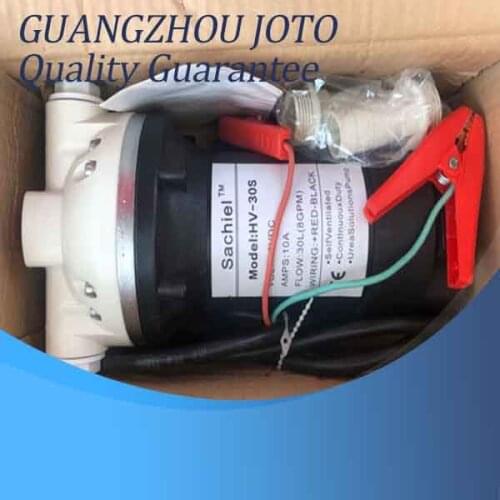 Small 24V Electrical DC Pump Diesel Machine Oil Urea Pump Chemical Industrial Self-priming Diaphragm Pump Corrosion Resistant