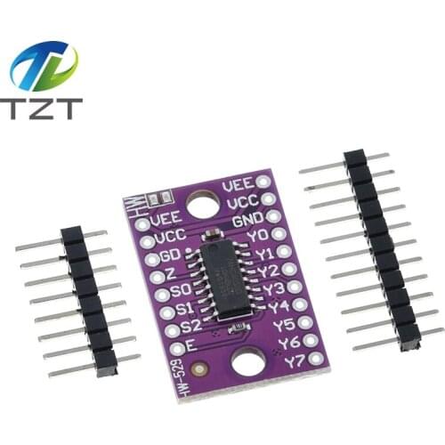 74HC4051 CD4051 single 8-channel digitally controlled electronic switch Multiplexers For Ardunio