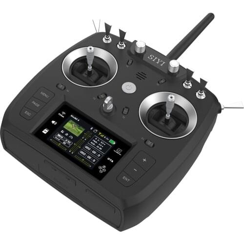 SIYI FT24 2.4G 12CH 15KM Long Range Radio Transmitter with OTA Mini Receiver for TBS Crossfire/ Frsky R9M RF Module FPV Drones