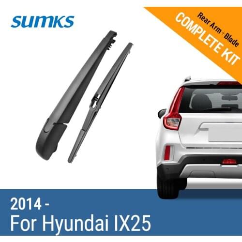 SUMKS Rear Wiper & Arm for Hyundai IX25 2014 2015 2016 2017