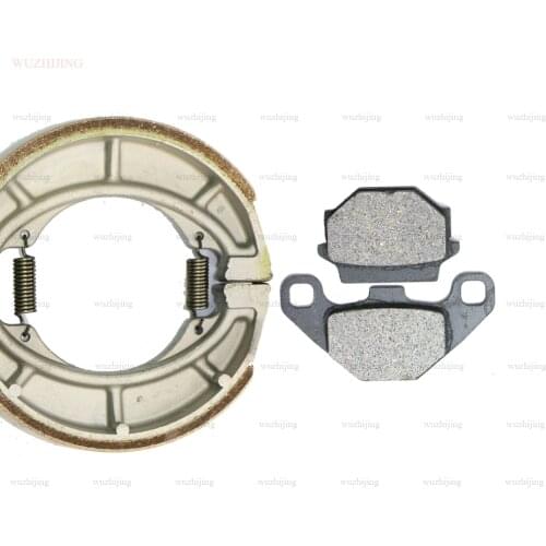 Brake Pads Shoe for KAWASAKI AR 125 (82-94) KE (86-88) KH 100 (84-92) KH (82-98) KLR 600 (84-88) KX 250 500 (83-85) Z 200 (83)