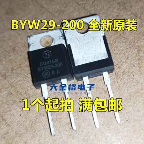In Stock 100% New&original 5pcs/lot BYW29-200 TO220-2 29A200V