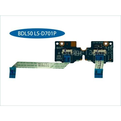 High quality original BDL50 LS-D701P For HP 15-AC 15-AY 15-BA 15-B 15-BN070WM Touchpad connector Board 100% Fully Tested