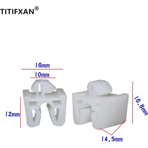 2PCS Car seat plastic fastener clips for JAC Weiling Shuiling light truck minivan