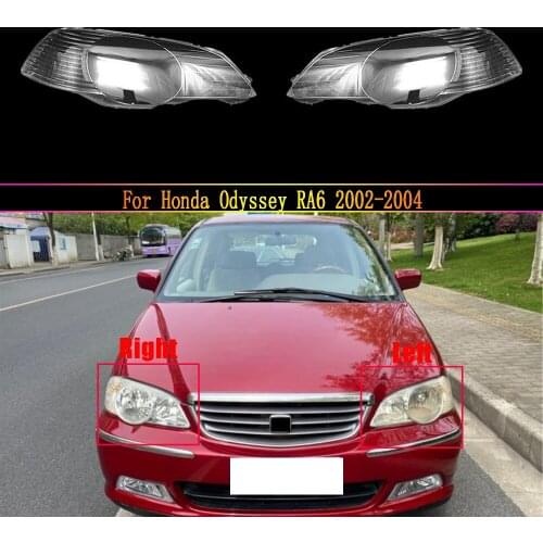 Car Headlamp Lens For Honda Odyssey RA6 2002 2003 2004 Car Replacement Lens Auto Shell Cover