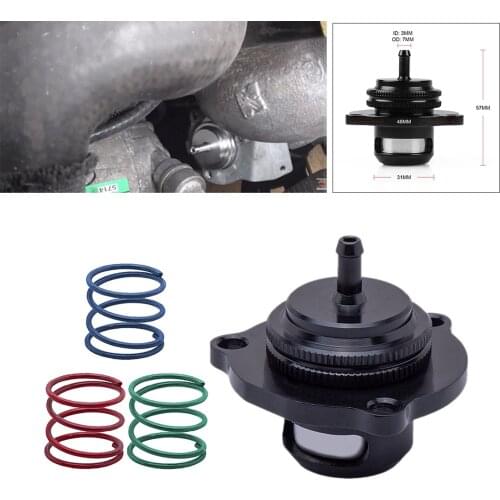 Auto Aluminum Recirculating Dump Valve Racing Blow Off Valve for Opel Vauxhall Corsa VXR